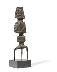 Maquette for the trigons by Lynn Chadwick, Bronze, sold Jan 2025