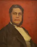 Portrait of a gentleman wearing evening dress by Mary MacKenzie, oil on canvas, sold Aug 2025