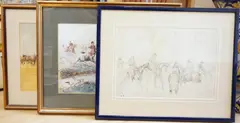 The Major by Finch Mason, watercolour, offered Aug 2025