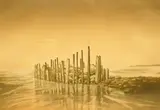 Wave Barrier II by Michael Richecoeur, pencil, offered Aug 2025