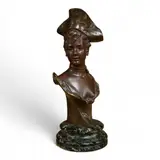 Untitled by Georges Van der Straeten, bronze, sold Aug 2025