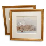 St Peter’s and St Paul’s by J. Tim MacDonald, watercolor, sold Jul 2025