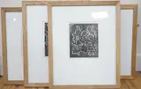 The V&A 1977 by Owen Rowley, pencil, sold Jul 2025