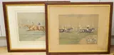 Ascot 1887, The Hardwicke Stakes, Ormonde Wins! by Finch Mason, watercolor, sold Jul 2025