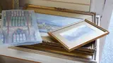 Continental views to include Lake Como by Louis Laurent Razé, 1868, print, sold Jul 2025