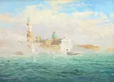Morning mist, Venice by Richard Wood, Wood, offered Jul 2025