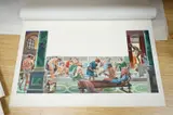 One day in Roman Britain by Peter Jackson, watercolor, sold Jul 2025