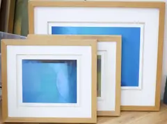Back to Blue by Valda Bailey, pencil, sold Jul 2025