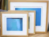 Back to Blue by Valda Bailey, pencil, sold Jul 2025