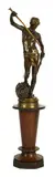 David vainqueur de Goliath by Marius-Jean-Antonin Mercie, bronze, sold Jul 2025