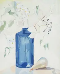 Abstract study by Christina Brooke, oil, sold Jul 2025