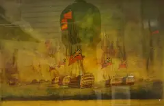 The British Fleet, Action off the Cape St. Vincent by Robert Dodd, print, offered Jul 2025