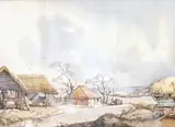 Passing Gleams, South Benfleet, Essex by Emerson Harold Groom, watercolour, offered Jun 2025
