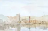 Harbour view by Philip Wilson Steer, 1930, watercolour, sold Jun 2025