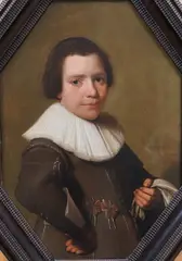 A portrait of a young boy by Johannes Cornelisz Verspronck, 1634, oil, sold Jun 2025