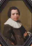 A portrait of a young boy by Johannes Cornelisz Verspronck, 1634, oil, sold Jun 2025