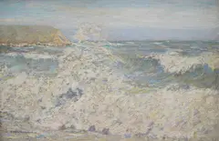 Les Brissants by Thomas Buford Meteyard, oil on canvas, sold Jun 2025