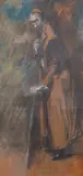 Sir Henry Irving as Shilock by Everett Shinn, pastel on paper, offered Jun 2025