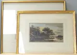 Sunset by John Varley, watercolour, sold Jun 2025