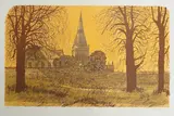Chichester by Robert Tavener, linocut, sold Jun 2025