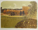 Glyndebourne, Sussex by Robert Tavener, screenprint, sold Jun 2025