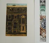 St Catherine’s College entrance’ and a lithograph, abstract designs, each signed in pencil, largest 80 x 59cm, unframed by Walter Hoyle, etching, sold Jun 2025