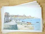 A set of six original watercolours for postcard designs to includ by Alfred Robert Quinton, watercolor, sold Jun 2025
