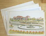 A set of six original watercolours for post card designs by Alfred Robert Quinton, watercolor, sold Jun 2025
