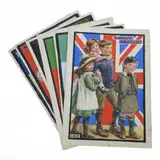 A set of eight original watercolours for children's postcard designs by Cicely Mary Barker, watercolor, sold Jun 2025