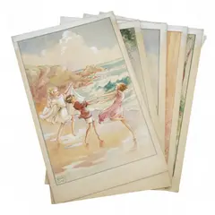 Country Da by Rene Cloke, watercolor, sold Jun 2025