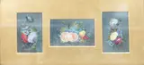 Flowers and fruit by William Rayworth, oil, offered May 2025