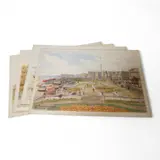 A set of four original watercolours for postcard designs by Alfred Robert Quinton, watercolor, sold May 2025