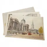 A set of four original watercolours for postcard designs by Alfred Robert Quinton, Marble Arch', each signed, unframed, sold May 2025