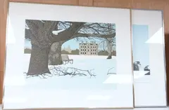 Three Trees by Ken Fleming, pencil, offered May 2025