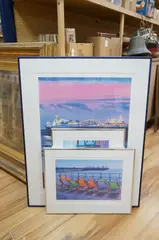 My latest deck chair by Philip Dunn, pencil, sold May 2025