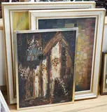 One s by R. H. Barnard, 1961, oil, sold May 2025