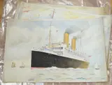 Oce by John Harold Fry, watercolor, sold May 2025