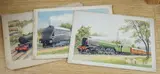 Steam lo by Charles Thomas Howard, watercolor, offered May 2025