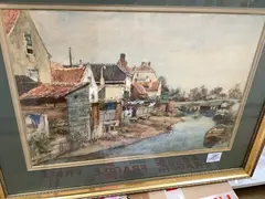 Heightened by Alphonse Pecquereau, watercolour, sold Apr 2025