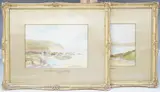 St. Pentire by George Oyston, 1922, watercolor, sold Apr 2025