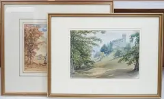 Untitled by William Callow, watercolor, sold Apr 2025