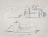 Dolphin by John Sell Cotman, pencil, sold Apr 2025