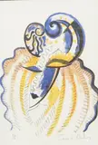Colour print by Zandra Rhodes, print, sold Apr 2025