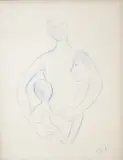 Crayon by Clara Birnberg, drawing, offered Apr 2025