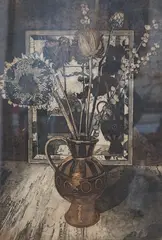 s proof etching with aquatint, by Richard Bawden, etching, sold Apr 2025