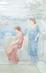 Untitled by William Anstey Dolland, watercolour, offered Apr 2025