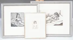 Limited edition 1/10 and The Indo by Frank Martin, pencil, offered Apr 2025