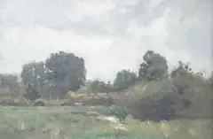 Stanboro Hatfield, 1899 by Henry G. Moon, oil on canvas, sold Mar 2025