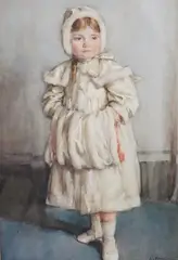 Heightened by K Mayor, 1915, watercolour, sold Mar 2025