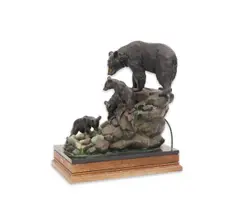 The Fishing Hole by Jim Gilmore, bronze and numbered, sold Mar 2025